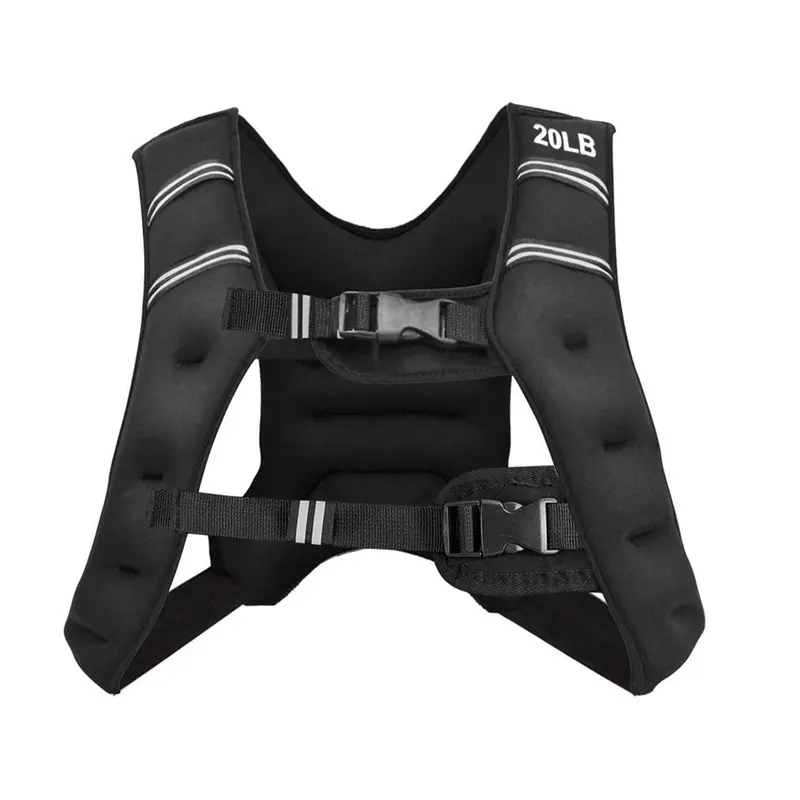Verstellbare Gewichtsweste, 5,4 kg / 9,1 kg Gewichtsweste für Fitness-Training