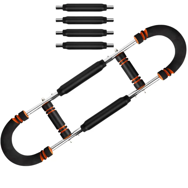 Verstellbarer Twister-Armtrainer mit Federstäben für das Oberkörpertraining