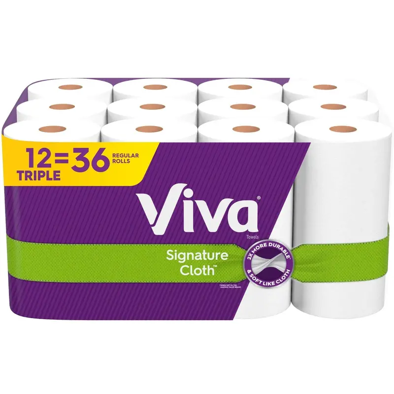 Viva Signature Cloth Choose-A-Sheet-Papiertücher – 12 Dreierpacks