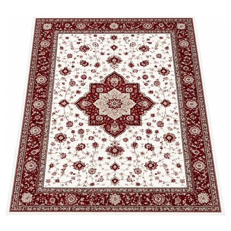 Waschbarer Bodenteppich, 244 x 305 cm, mit weicher Oberfläche und TPR-Rückseite 2