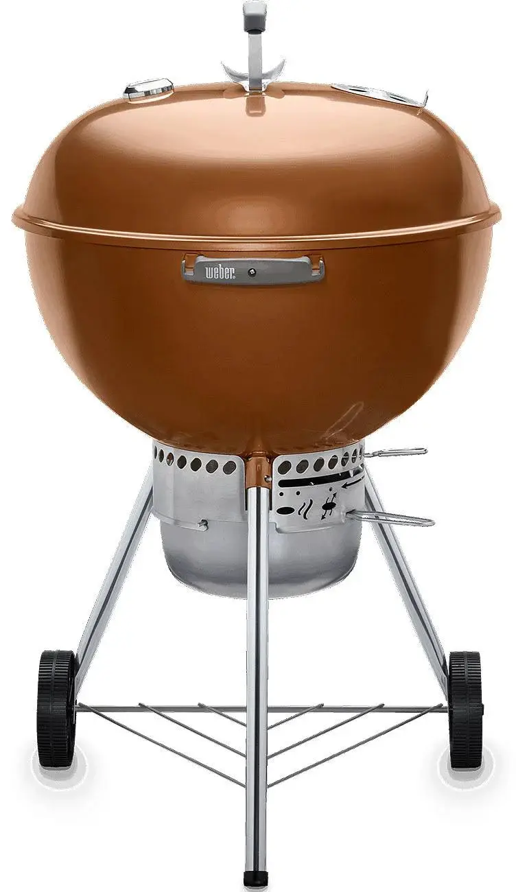 Weber Original Kettle Premium 22" Holzkohlegrill – Kupferfarben