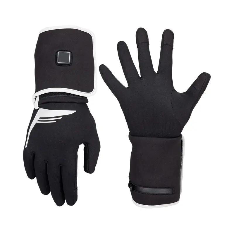 Wiederaufladbare beheizte Handschuhe mit 3 Heizstufen und Touchscreen-Fingern