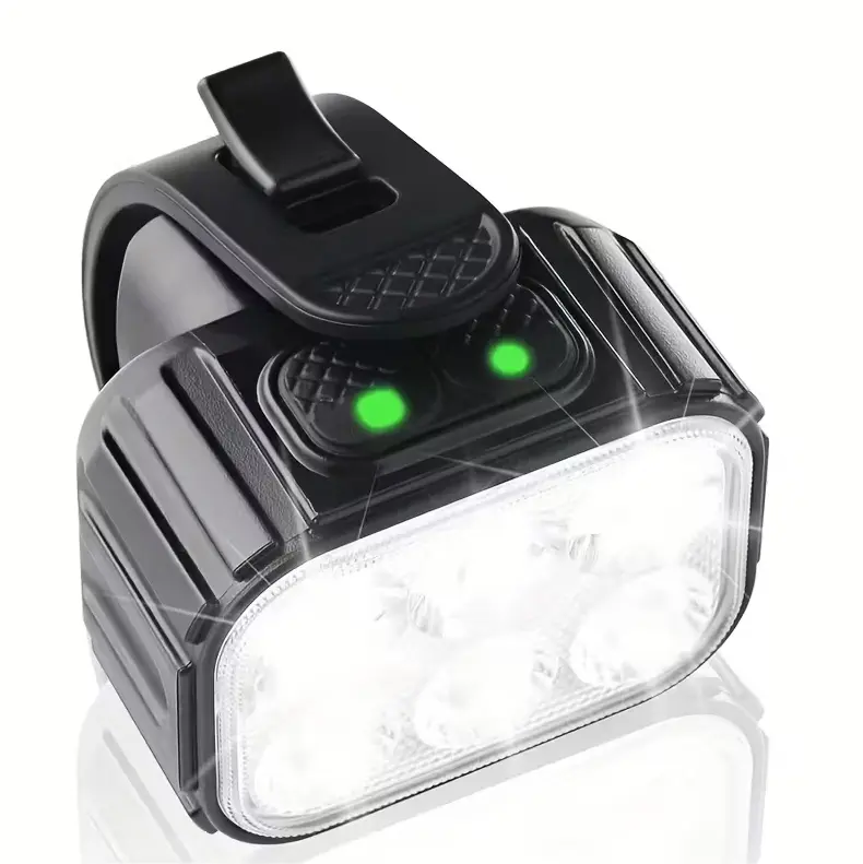 Wiederaufladbares LED-Fahrradlicht mit 4 hellen Modi