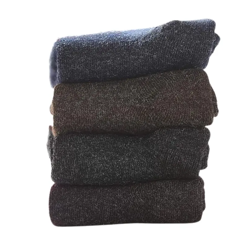 Woll-Thermo-Strümpfe für Damen im 4er-Pack – Gestrickt und atmungsaktiv 2