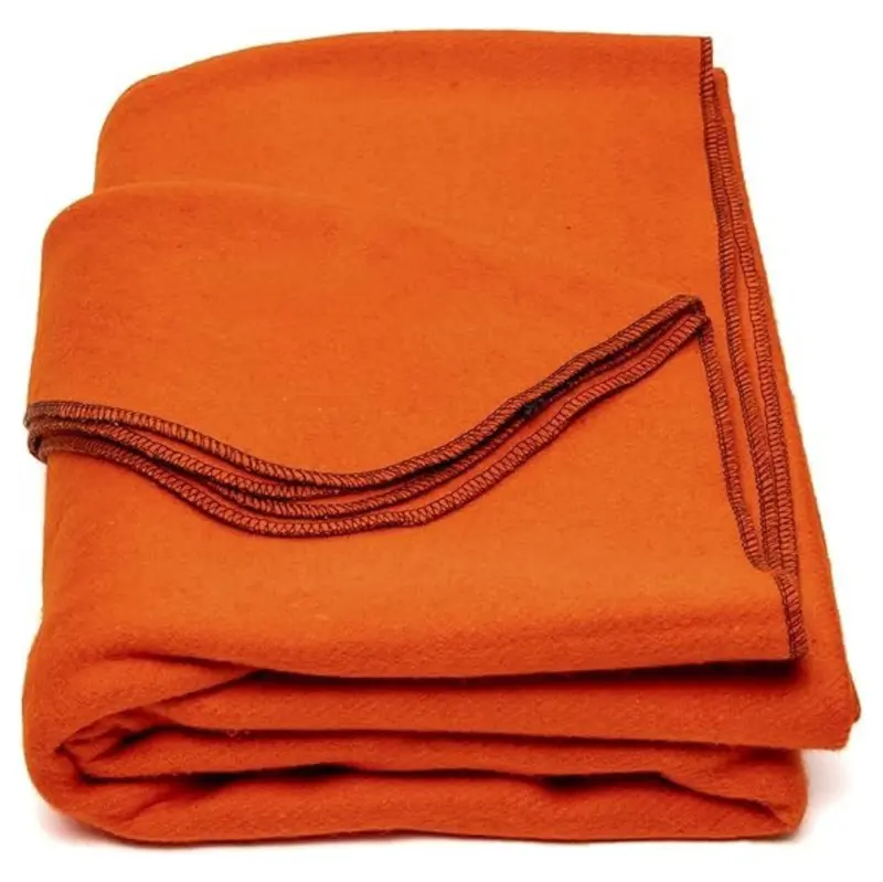 Wollmisch-Decke 163 × 224 cm für Camping, Reisen und Ausrüstungskits