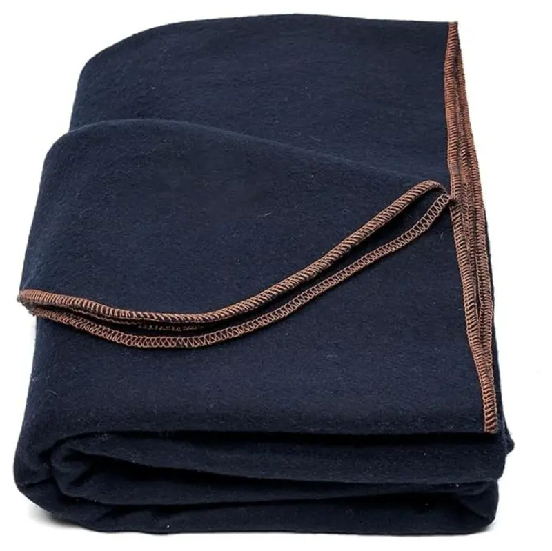 Wollmisch-Decke 163 × 224 cm für Camping, Reisen und Ausrüstungskits
