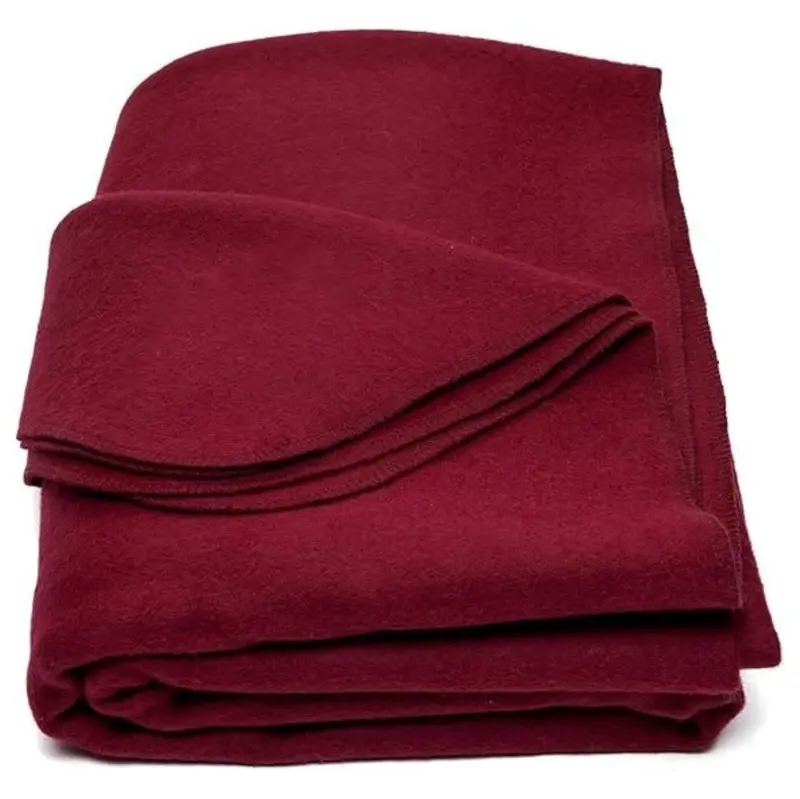 Wollmisch-Decke 163 × 224 cm für Camping, Reisen und Ausrüstungskits