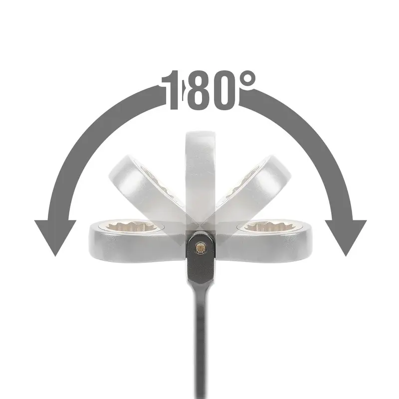 WORKPRO 1/2"-Luft-Schlagschrauber & 15-teiliges Schlagschrauber-Bolzen-/Muttersatz & 8-teiliges flexibles Ratschen-Schraubenschlüssel-Set & 6-in-1-Hefter
