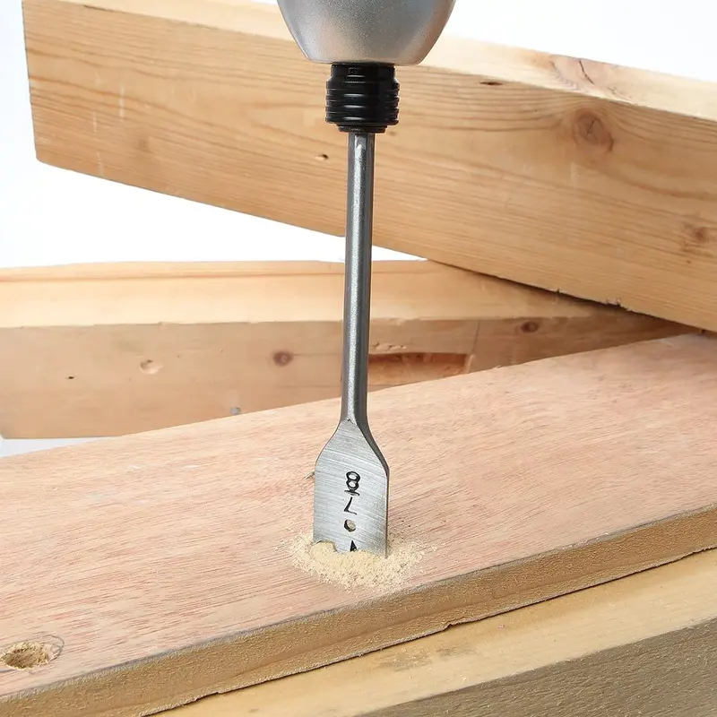 WORKPRO 13-teiliges Spatenbohrer-Set in SAE-Maßen mit Nylon-Aufbewahrungstasche