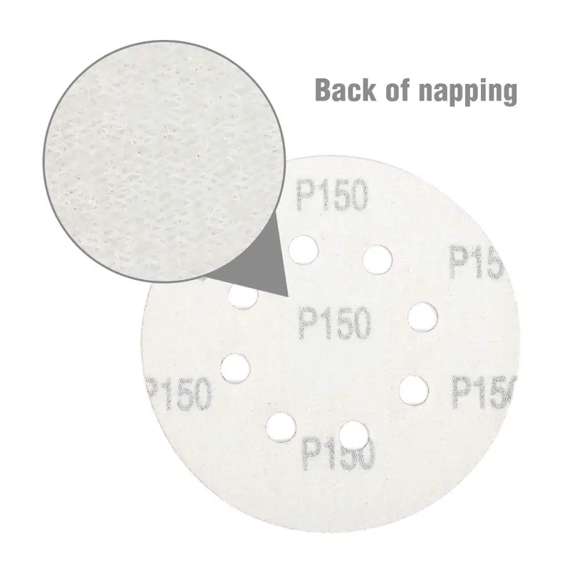 WORKPRO 150 Pcs Sanding Discs Set for Random Orbital Sander