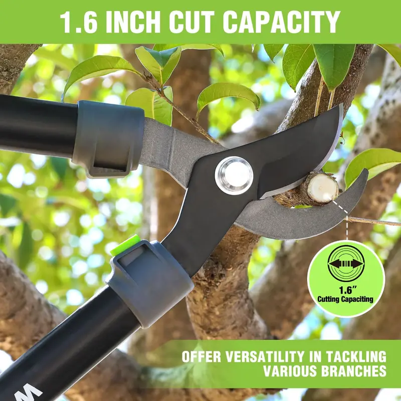 WORKPRO 27"-Gartenschere mit Umgehungsmechanismus und Baumschere