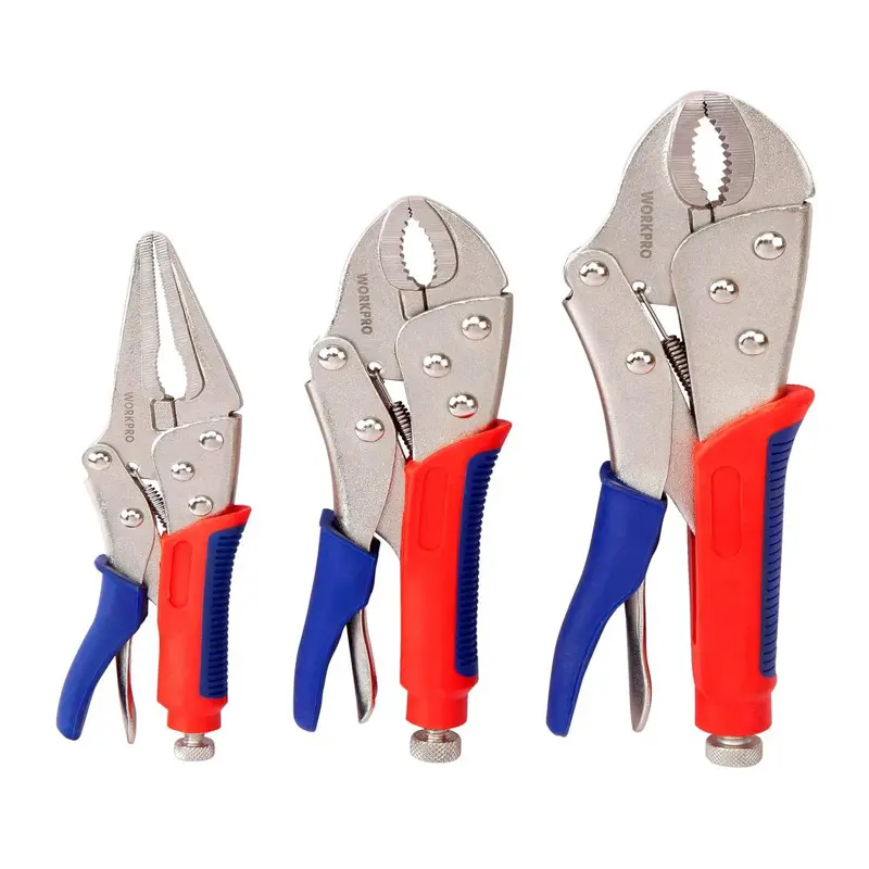 WORKPRO 3-teiliges Set mit verstellbaren Zangen