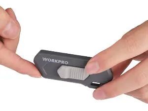 WORKPRO 4er-Set Keramik-Sicherheits-Cutter mit Zusatzklingen 2
