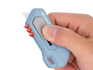 WORKPRO 4er-Set Keramik-Sicherheits-Cutter mit Zusatzklingen