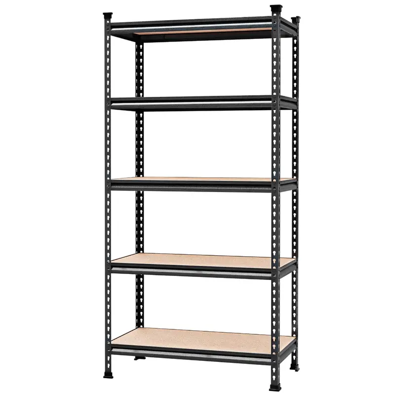 WORKPRO 5-stufiges verstellbares Metallregal, robustes Lagerregal mit hoher Tragkraft, 91 cm (B) × 46 cm (T) × 183 cm (H), Tragfähigkeit bis zu 1814 kg