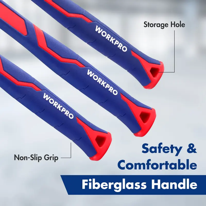 WORKPRO 5-teiliges Hammer-Set