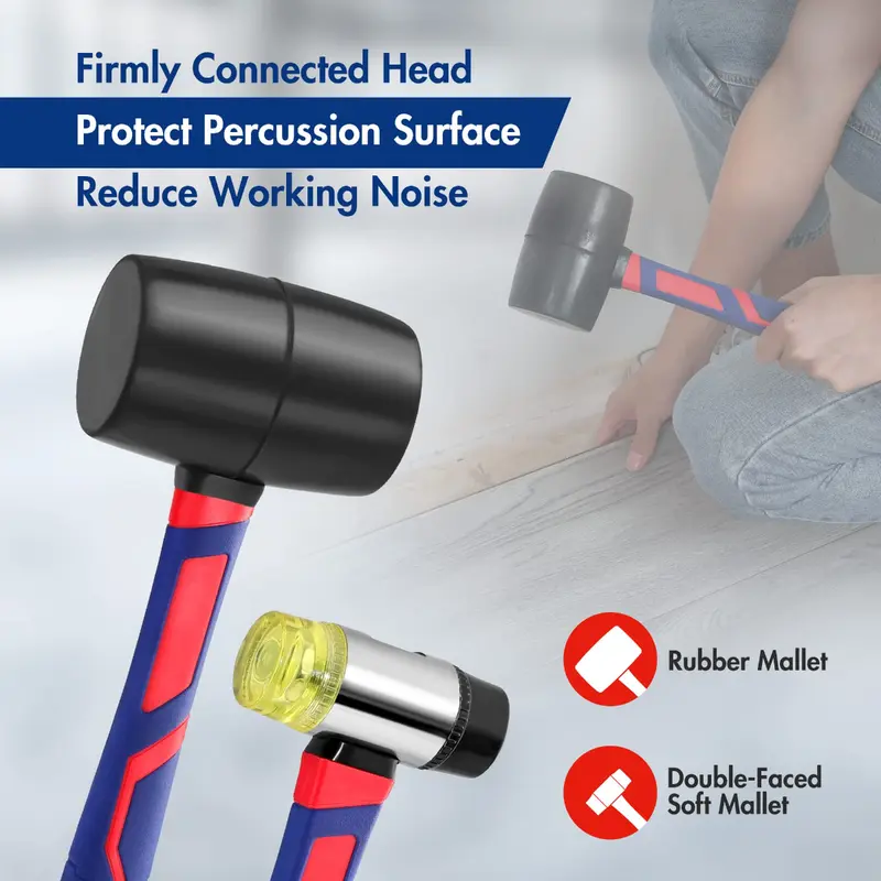 WORKPRO 5-teiliges Hammer-Set