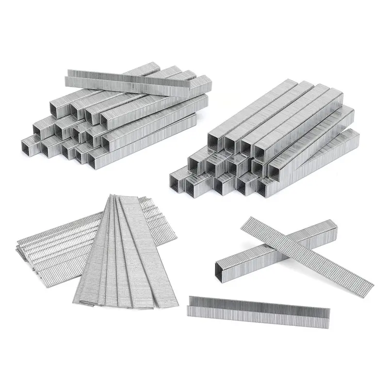 WORKPRO 7500-Teiliges Heavy-Duty-T50-Hefterklammern- und Brad-Nagel-Set
