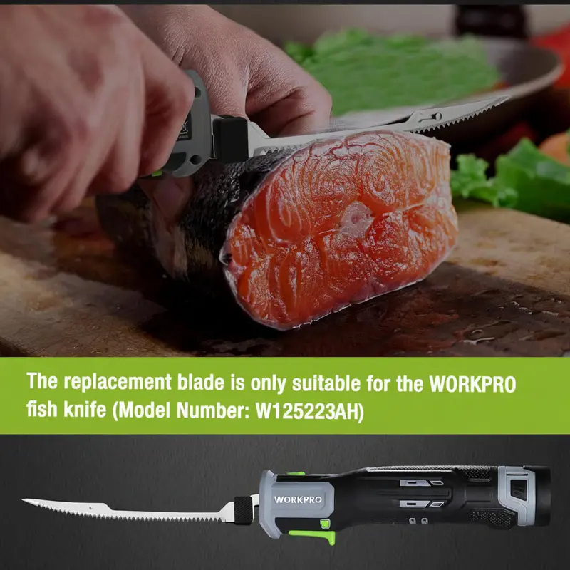 WORKPRO 8" Ersatzklingen ausschließlich für den 12-V-Akku-Elektro-Filiermesser (Modell W125223AH)