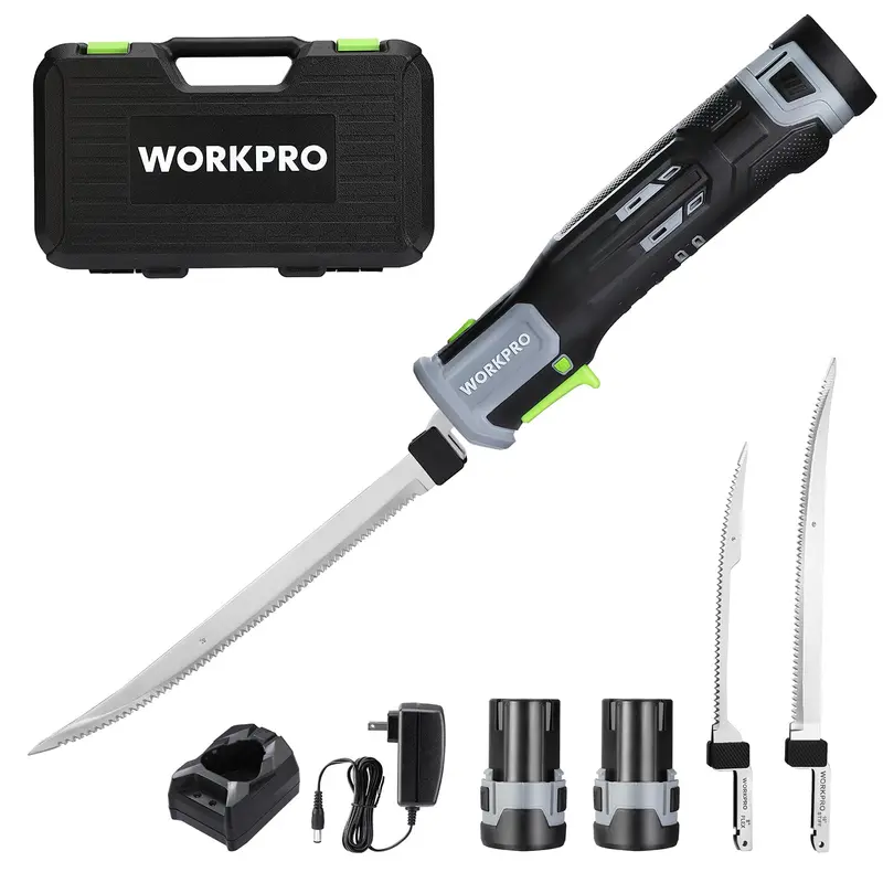 WORKPRO Akku-Filiermesser, 12 V