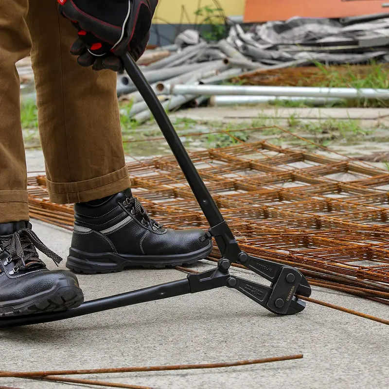 WORKPRO Bolzenschneider, 61 cm, Klinge aus Chrom-Vanadium-Stahl zum Schneiden von Vorhängeschlössern