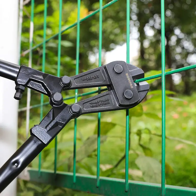 WORKPRO Bolzenschneider, 61 cm, Klinge aus Chrom-Vanadium-Stahl zum Schneiden von Vorhängeschlössern