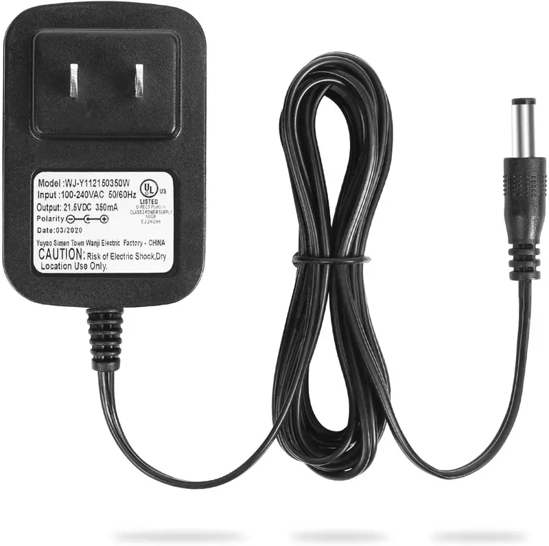WORKPRO Ersatz-Ladegerät-Kabel für rosa kabellose 20-V-Lithium-Ionen-Bohrschrauber