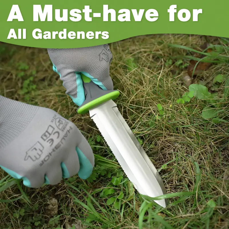 WORKPRO Gartenspatel mit Oxford-Scheide, 7"-Klinge aus rostfreiem Stahl mit scharfer Schneide