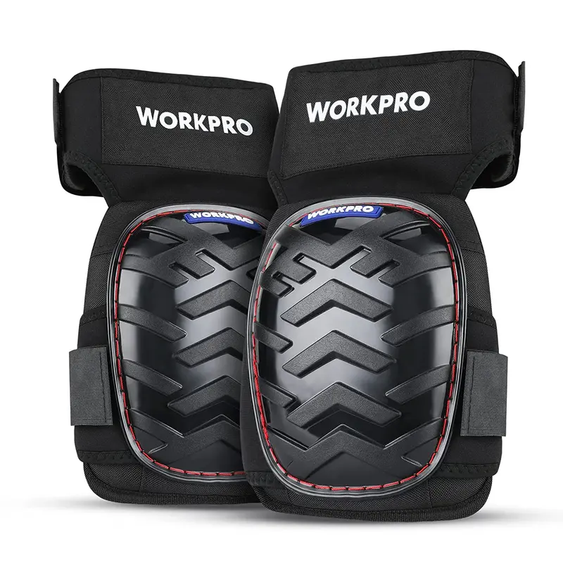 WORKPRO Gel-Knieschoner mit rutschfesten Gurten, professionelle Knieschoner für die Arbeit