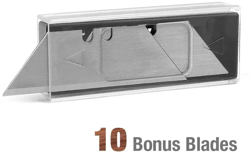 WORKPRO Klappbarer Universal-Messer mit Holzgriff, robustes Schneidwerkzeug