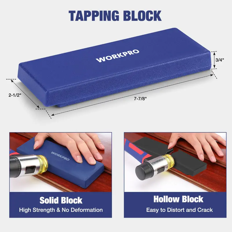 WORKPRO Premium-Laminat- und Holzbodenverlegungsset