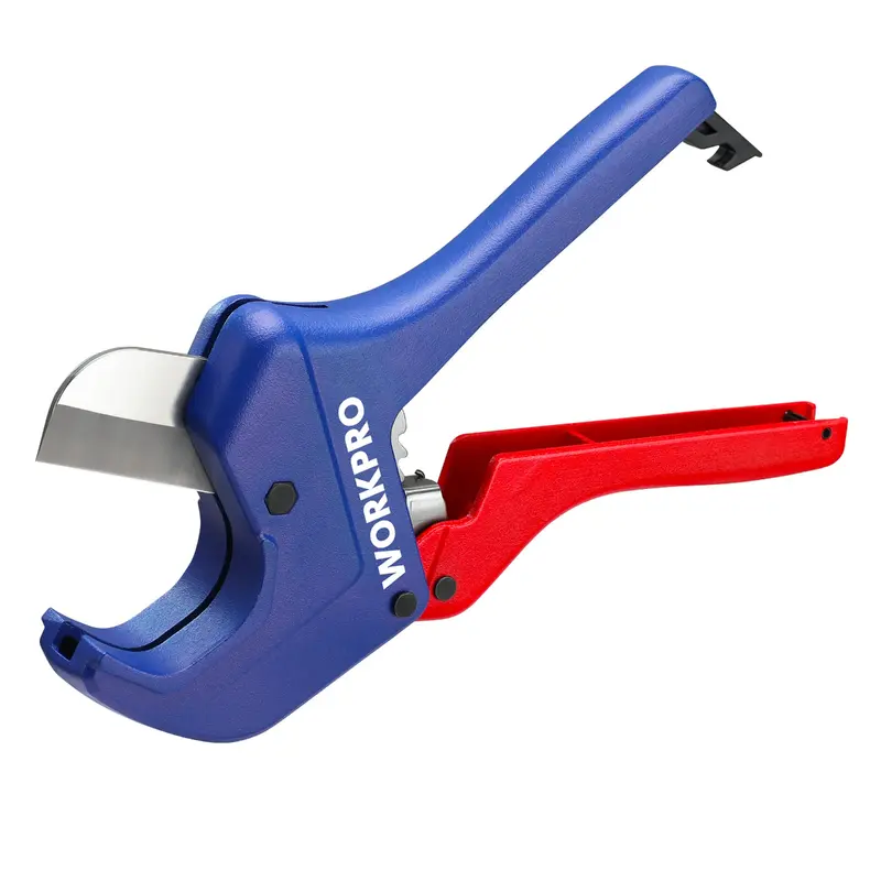 WORKPRO Ratschen-Rohrschneider aus PVC, schneidet bis zu 1-5/8" (ca. 42 mm) und 2-1/2" PEX-Rohre