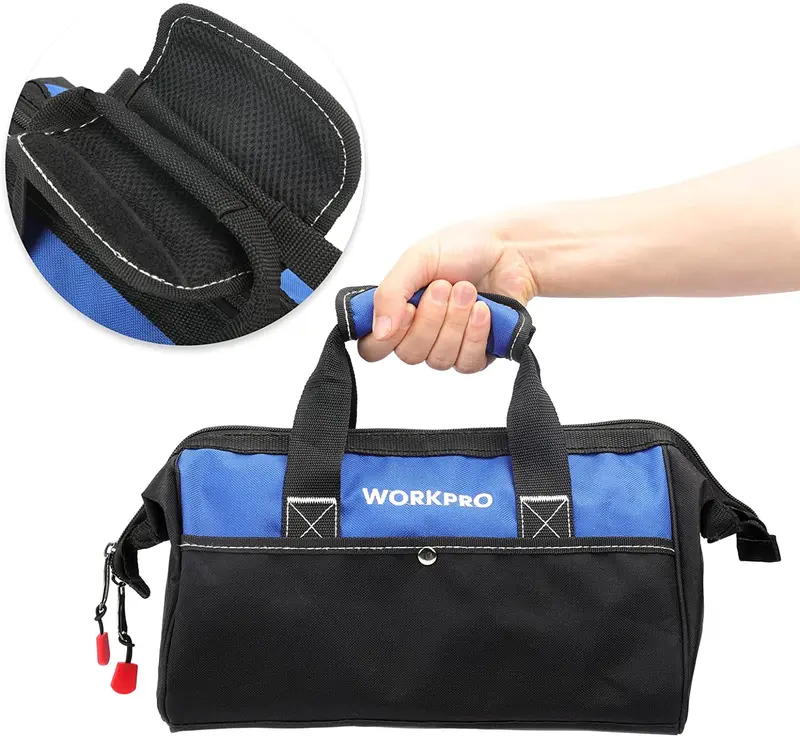 WORKPRO Werkzeugtasche mit großem Eingang, 33 cm